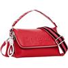 Desigual, ACCESSORIES PU ACROSS BODY BAG Donna, Colore: rosso, One size