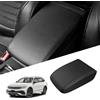 JinsenTGG Centrale Bracciolo Copertura Compatibile con VW T-iguan 2 2016-2023 Bracciolo Copri Protezione Console Centrale Guscio Antigraffio - Nero