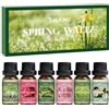 SALKING Oli Essenziali Autunnali per Diffusori 6x10ml, Set di Olio Essenziale Puri per Aromaterapia e Massaggi - Vaniglia, torta di zucca, snickerdoodle, sidro di mele, pino silvestre, mais dolce