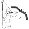 LIKEUDO Asta per allenamento della forza, per palestra, bicipiti, lunghezza 40 cm, per bodybuilding, tricipiti