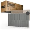 Minismus Tappeto Bagno Assorbente Arrotolabile in Diatomite 60x40cm Grigio Scuro - Tappeto Doccia Assorbente - Tappetino da Bagno in Pietra - Stone Bath Mat (Grigio Scuro)