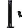 DecHome Ventilatore a Colonna 60W con 3 Velocità 3 Modalità e Timer 8h in ABS ø 32x106.8 cm colore Nero - 77MV90
