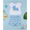 Prénatal Completo corto da bambino maglia + shorts "Hippo"