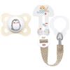 MAM Combi Pack Succhietto Original 2-6 Mesi + Clip It! Colori assortiti - MAM