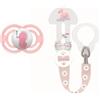 MAM Combi Pack Succhietto Perfect 6+ Mesi + Clip It! Colori assortiti - MAM