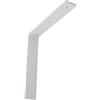 Ekena Millwork BKTM02X12X12HAPWH Hamilton, Primer Bianco, 2W x 12D x 12H