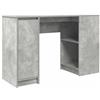 vidaXL Scrivania Grigio Cemento 120x42x76 cm in Legno Multistrato