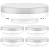 ledscom.de 5 pezzi GX53 lampadine LED, bianco (4100 K), 6,5 W, 550lm, 3-step dimmer, opaco