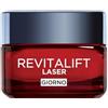 L'Oréal Paris Crema Viso Giorno Revitalift Laser, Azione Antirughe e Anti-Età, Per Pelle più Soda e Tonica, Con Acido Ialuronico, Vitamina C e Pro-Retinolo, 50 ml