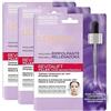 L'Oréal Paris Maschera in Tessuto Revitalift Filler, Maschera in Tessuto Rimpolpante Anti-Età con Tecnologia Effetto Seconda Pelle, Arricchita con Acido Ialuronico, 30 G, Confezione da 3
