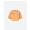 New Era Crop Blogo Retro Los Angeles W - T-shirt - Donna - Giallo