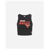 New Era Crop Chicago Bulls W - Canotta - Donna - Nero