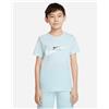 Nike Jersey Graphic Jr - T-shirt - Azzurro