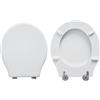 Ceramica globo Copriwater Globo Paestum compatibile in poliestere bianco