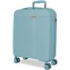 Movom Valigia da cabina blu 40 x 55 x 20 cm rigida 2,8 kg Chiusura TSA Polipropilene 2,8 kg 44 LExtensible Bagagli a mano, blu, Taglia unica, Valigia cabina