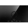 Elica PRF0200583, Piano cottura a induzione con cappa aspirante integrata NIKOLATESLA SWITCH GLOW RAW BR/A/83, Black