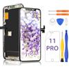 Yodoit Kit di sostituzione dello schermo per iPhone 11 Pro con strumento di riparazione