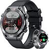 TAOLOON Smartwatch Uomo con Effettuao Risposta Chiamate: 1.43 HD Orologio Digitale Bluetooth con 120+ Modalità Sport Fitness Tracker con Whatsapp SpO2 Sonno IP67 Impermeabile Smart Watch per Android iOS