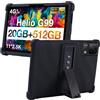 MEMELOKA Cover per DOOGEE T40/T30 Pro/T30 Ultra/T30S/T30SE, Custodia Antiurto in Silicone Morbido Protettiva con Supporto[Protezione da Caduta], Nero