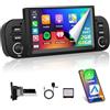 Motorsi 2+64G Carplay Autoradio per FIAT PANDA 2013-2020 con Wireless Android Auto, Motorsi Android 13 Bluetooth Car Stereo Schermo con GPS Navigation/WiFi/RDS/FM/SWC/USB/Mirror Link/Canbus + Mic