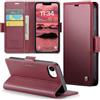 Rerzoiro Cover per Apple iPhone 16e Custodia Portafoglio [Blocco RFID] Premium Pelle PU Wallet Case Flip Libro con Porta Carte Slot Supporto Flip Case per iPhone 16e, Rosso