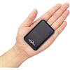 JONKUU Powerbank Batteria Esterna 10000mAh ad alta Capacità Quattro Porte USB (Nero)