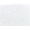 Exacompta - Rif. 56421E - Cartone da 50 buste con chiusura a strappo e patta in morbido PP, dimensioni di una busta: 24 x 31,5 cm, formato A4, colore trasparente