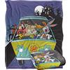 LOGOVISION Wb 100Th Looney Tunes Scooby-Doo Van Coperta super morbida al tatto setoso - 152 x 127 cm