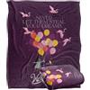 LOGOVISION Wonka (2023) Never Let Them Steal Your Dreams Coperta super morbida al tatto setoso - 152 x 127 cm