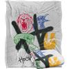 LOGOVISION HARRY POTTER Coperta, super morbida al tatto, 152 x 127 cm