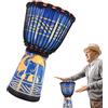 Nbbwwu Framelli africani per bambini, tamburi a mano bongo | Drum a mano multicolore ispirato da 8 pollici - Strumento musicale, decorazione musicale artistica per spettacoli teatrali, attività,