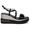 Nero Giardini NeroGiardini E307700D Sandali Donna in Pelle - Nero 36 EU