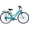 MASCIAGHI BICICLETTA 28 POLLICI CITY BIKE VINTAGE DONNA 6 VELOCITA' AZZURRO