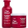 Wella Professionals ULTIMATE REPAIR - 500ml Maschera Professionale Ricostruisce il Capello e Dona Morbidezza & 250ml Shampoo Professionale, Per Tutti i Tipi di Capelli Danneggiati