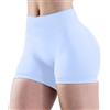 Generic High Waist Biker Shorts for Women No Front Seam Soft Hidden Butt Scrunch Yoga Workout Gym Shorts Pantalone Ginnastica