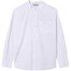 Mayoral Camicia m/l Collo Coreano per Bambini e Ragazzi Bianco 10 Anni (140cm)