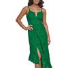 GUESS Gdqc4881-1kg-2 Vestito da Cocktail, Verde Kelly, 38 Donna