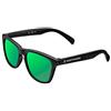 NORTHWEEK Occhiali da sole Kids Ocean Unisex - Bambini e ragazzi, Matte Black/Green
