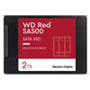 Western Digital SSD Interno 2 TB 2.5" SATA 3D NAND WDS200T2R0A-68CKB0 WD RED