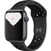 Apple Watch Series 5 (2019) GPS + Cellular 44 mm - Alluminio Grigio Siderale - Cinturino Nike Sport Nero, excellent