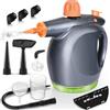 Carastek 1250W Pulitore a Vapore Portatile Multiuso con 11 Accessori 475ML Pressione del Vapore 3,5 Bar Per Rimuovere le Macchi da Pavimena Moquette Tende Seggiolini Auto Cucina Cimici, Bagni e Altro