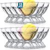 Vilde Tazza per gelato, gelato, ciotola per dessert in vetro, 100 ml, 12 pezzi