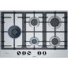 Bosch PCS7A5B90 Piano Cottura Gas 5 Fornelli 75 cm Inox
