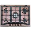 Delonghi ROF 57 PRO Piano Cottura Gas 5 Fornelli 68 cm Rame