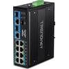Trendnet TI-BG104 switch di rete Non gestito Gigabit Ethernet (10/100/1000) Supporto Power over (PoE) Nero [TI-BG104]