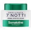 Somatoline SkinExpert, Snellente 7 Notti Crema Effetto Caldo, Trattamento Corpo Anticellulite, Ultra Intensivo con Estratto di Alga Rossa, 250ml