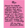 Poster Guerrilla Girls " Dearest Art Collector" 1986 Tate Museum