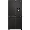 Haier CUBE 83 SERIE 7 HCR7818DWPT Frigorifero Congelatore/Particolarmente efficiente dal punto di vista energetico/Distributore di acqua/Daylight/HumidityZone/Air Surround/Nero opaco
