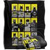 LOGOVISION Batman 80 Years Batmen Coperta super morbida al tatto setoso - 152 x 127 cm