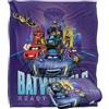 LOGOVISION Batwheels Bam Coming At You Coperta super morbida al tatto setoso - 152 x 127 cm
